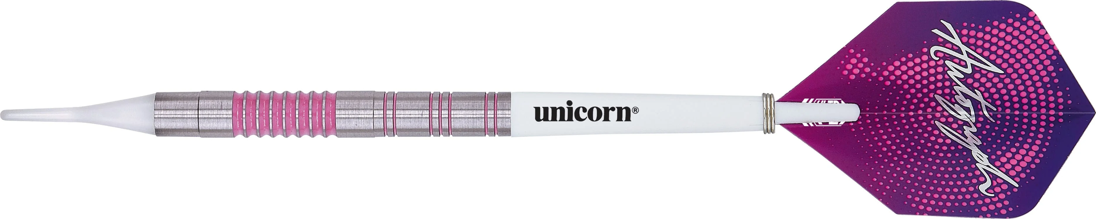 Unicorn Autograph Darts - Soft Tip Tungsten - Pink - Image 2