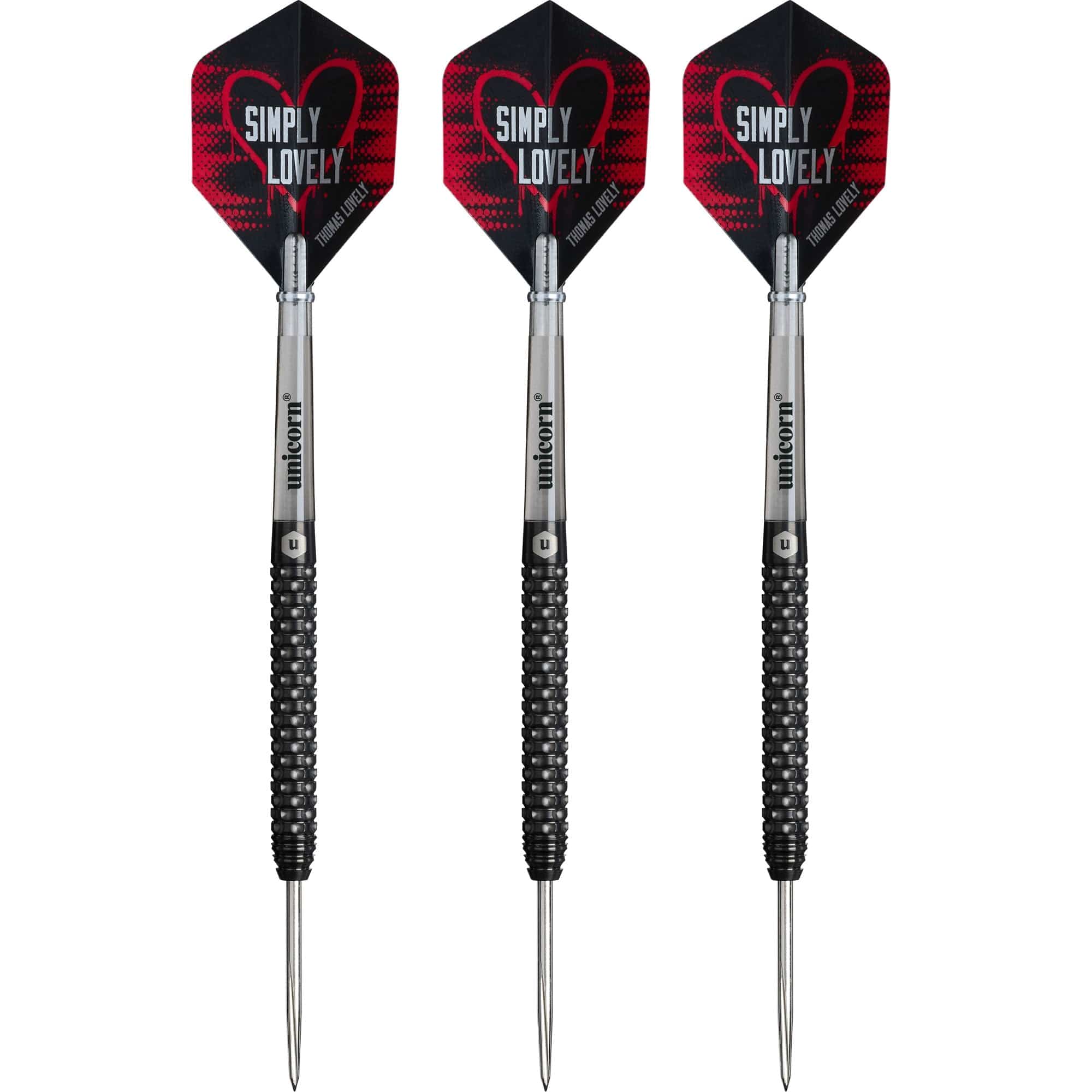 Unicorn Contender Darts - Steel Tip - 90% Tungsten - Thomas Lovely - Image 2
