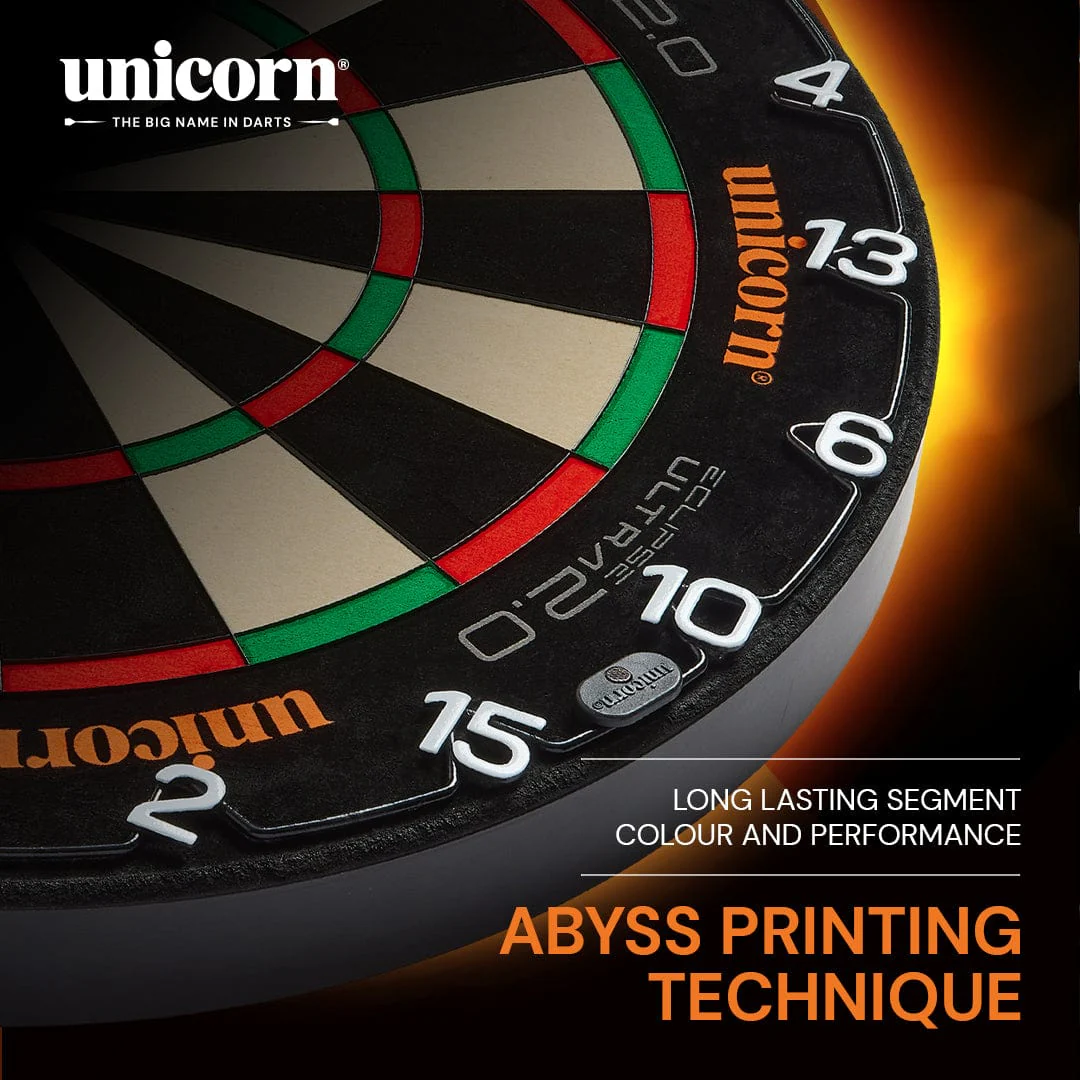 Unicorn Eclipse Ultra 2.0 Dartboard - Professional - Ultra Thin Wires - Image 3