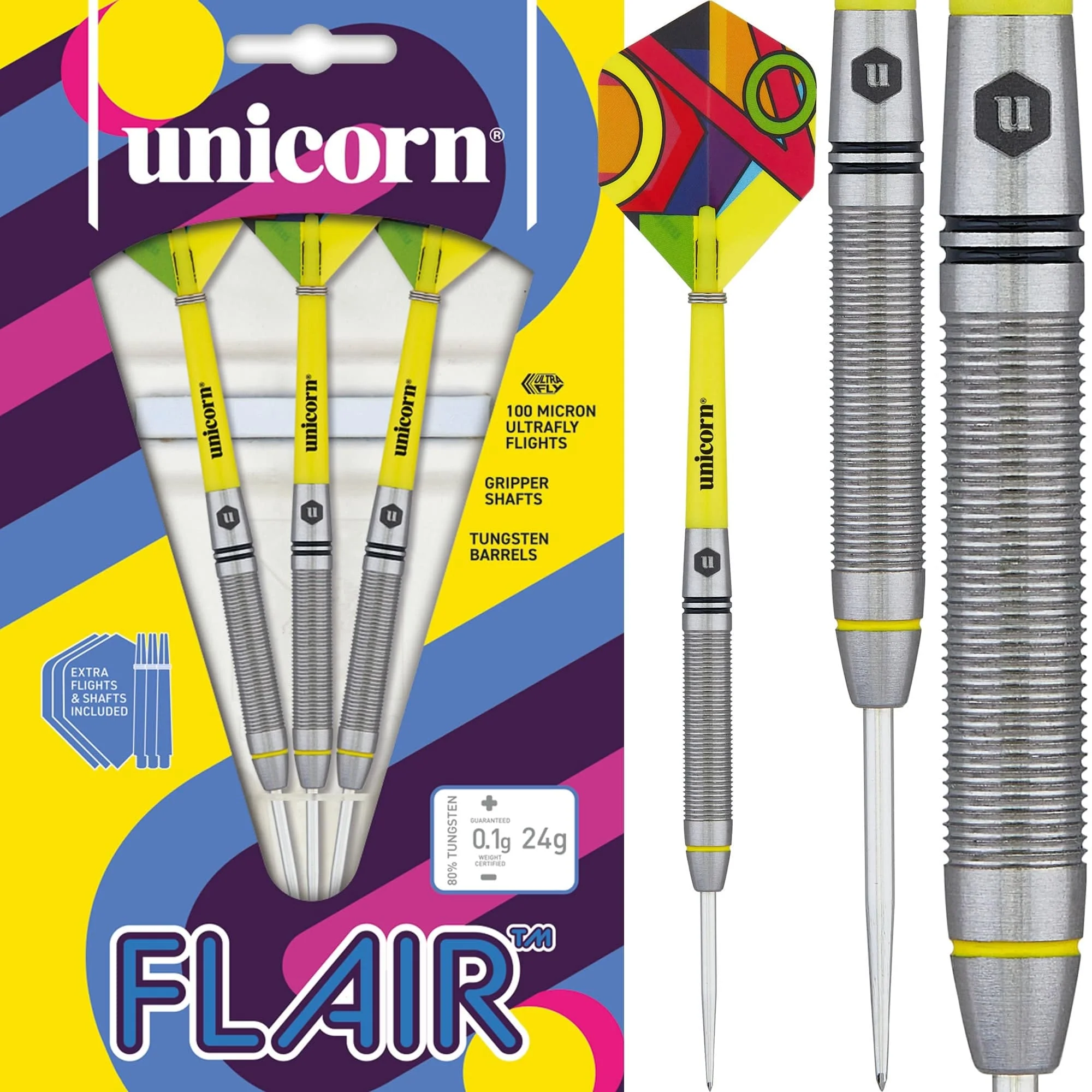 Unicorn Flair Darts - Steel Tip - Style 5 - Micro Grip - Image 2