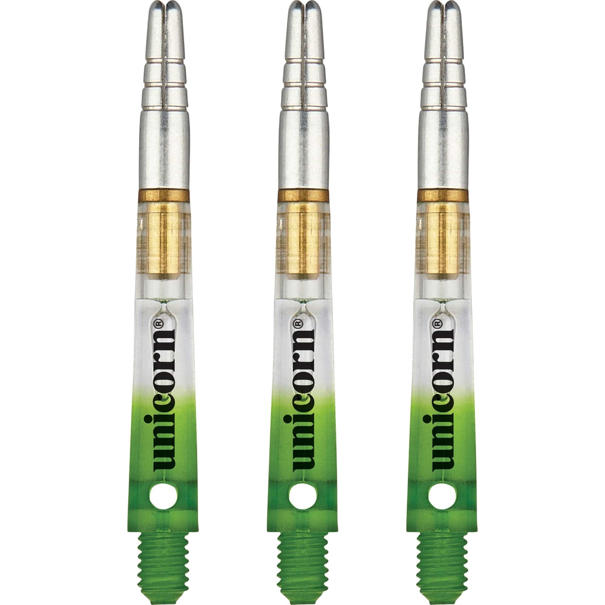 Unicorn Gripper 360 Two Tone Dart Shafts - Gradient Green - Image 2