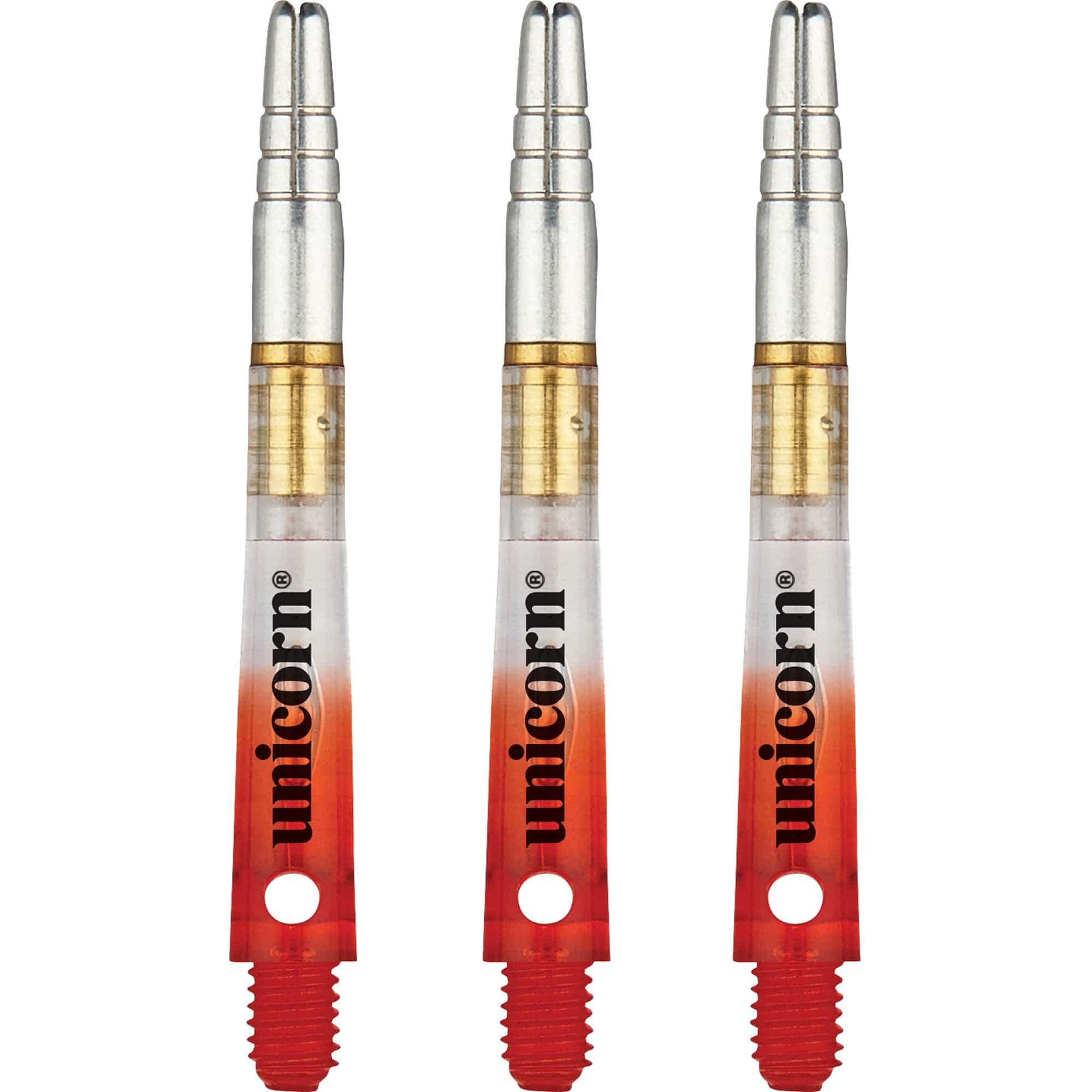 Unicorn Gripper 360 Two Tone Dart Shafts - Gradient Red - Image 2