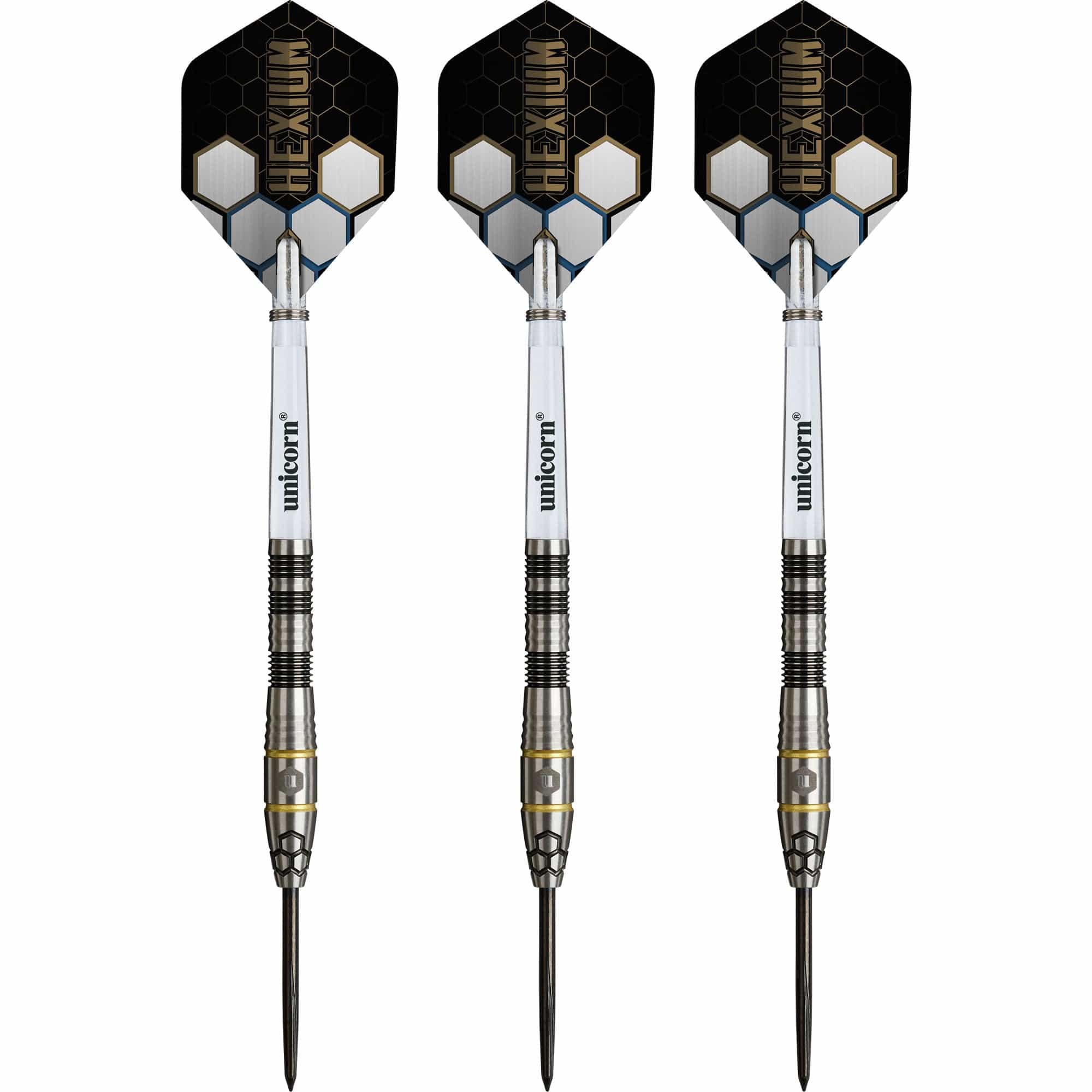 Unicorn Hexium Darts - Steel Tip - 90% Tungsten - Style 1 - Image 2