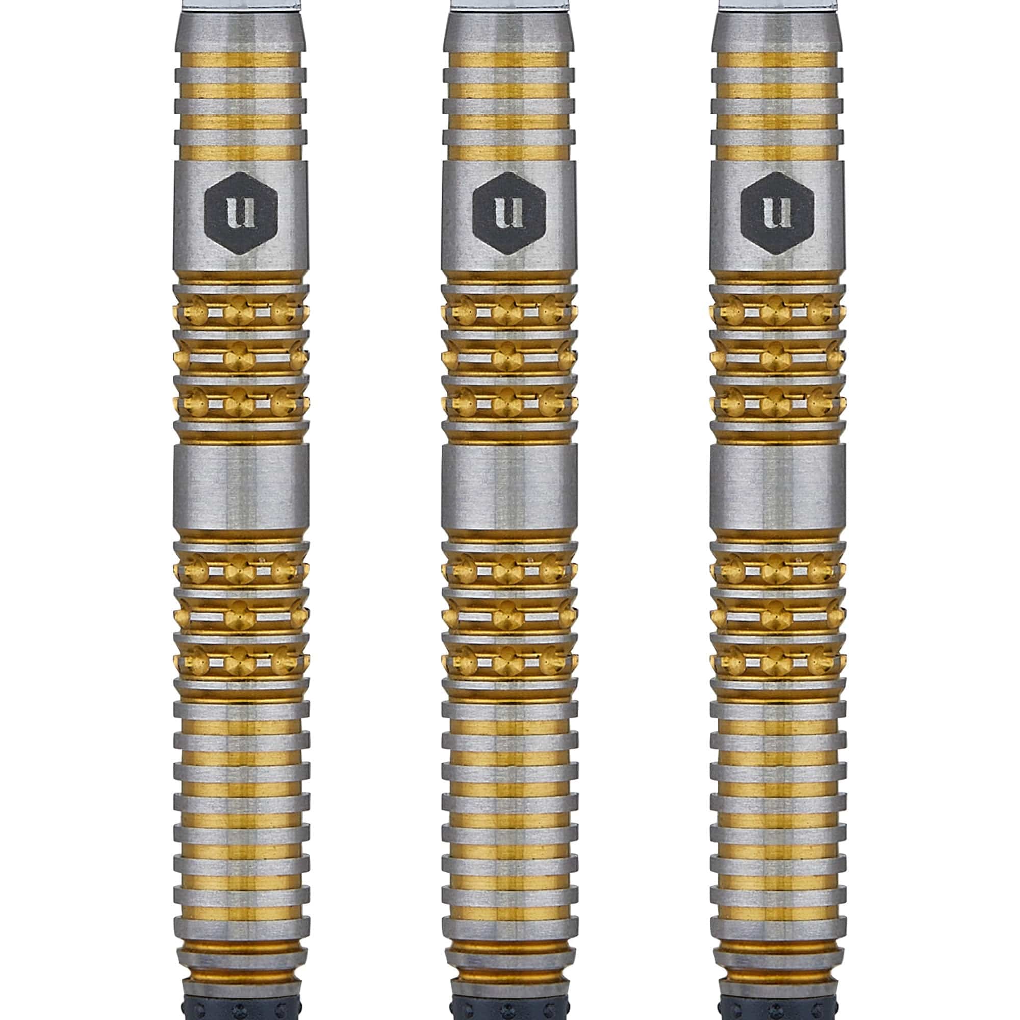 *Unicorn Protech Darts - Soft Tip - Style 6 - Silver & Gold - Image 5
