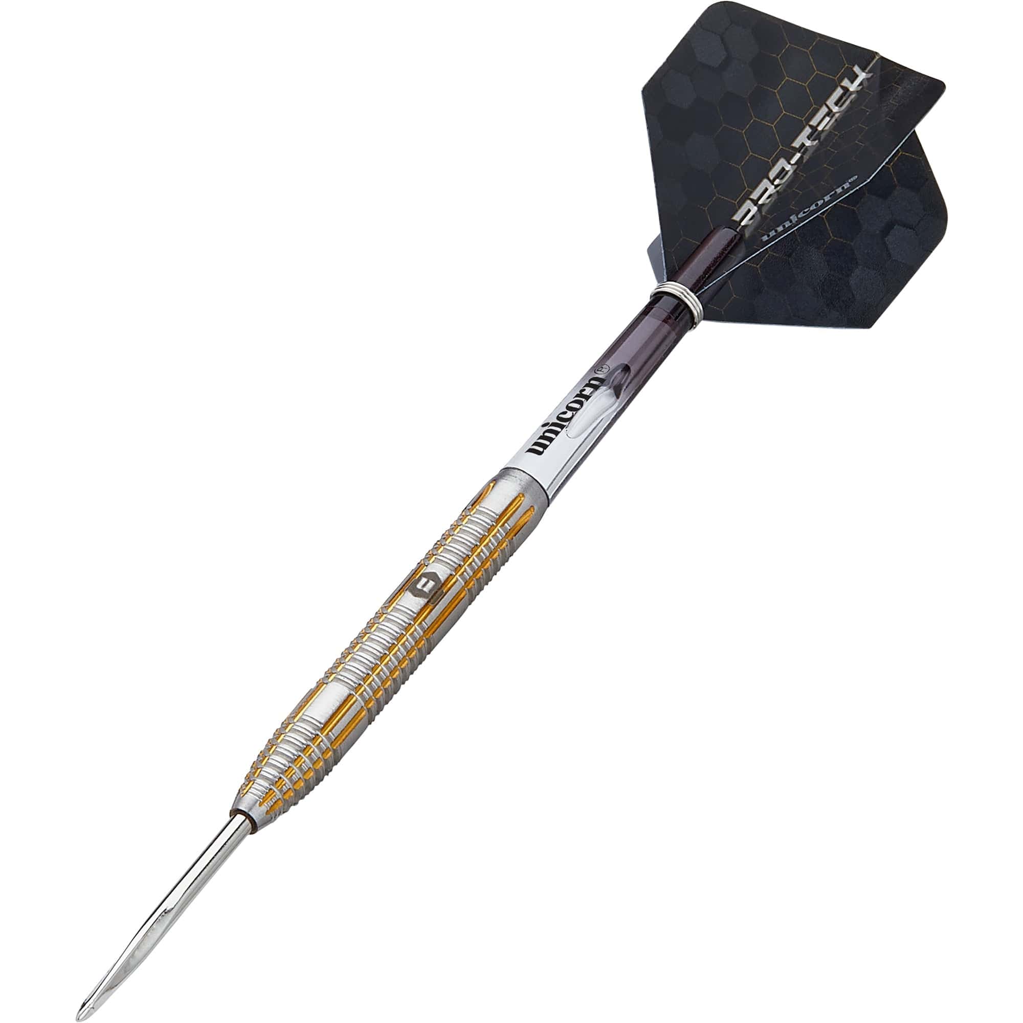 *Unicorn Protech Darts - Style 4 - Steel Tip - Gold Ring - Image 2