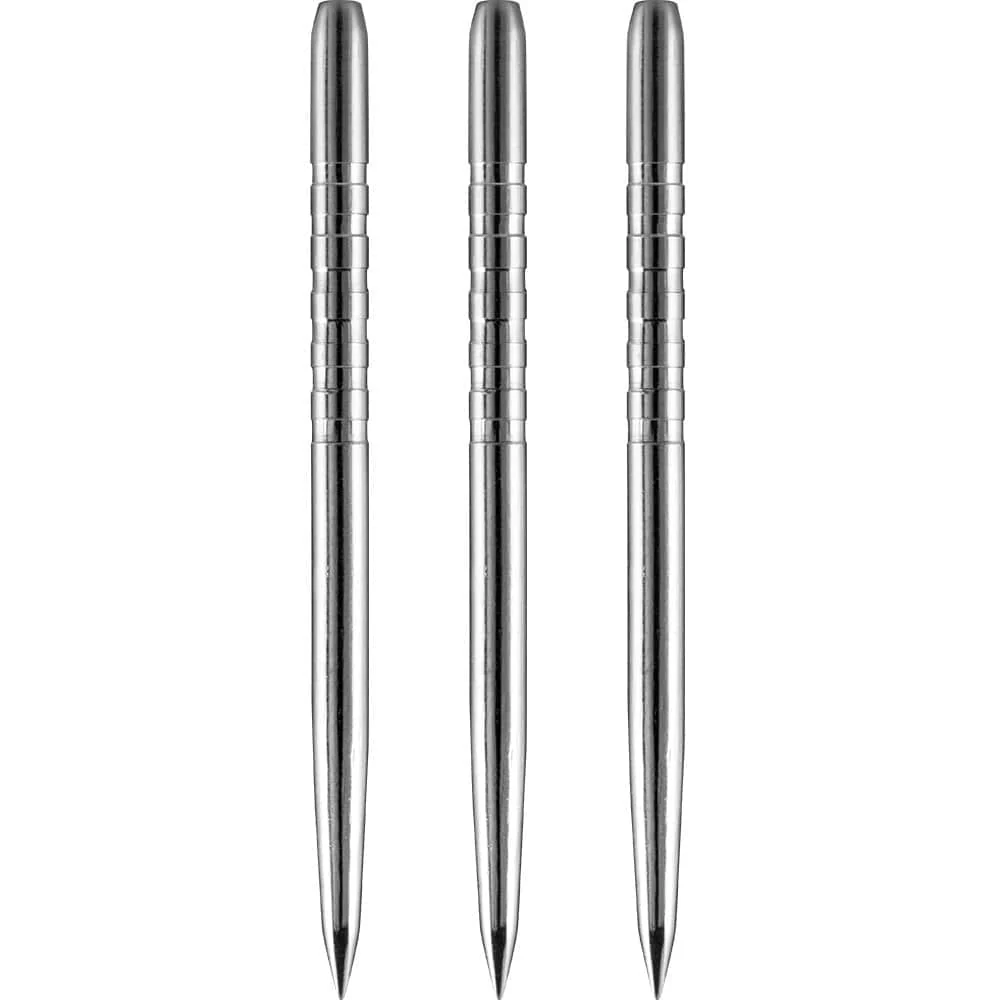 Unicorn Spare Dart Points - Steel Tip - 6 Ring Needle - Silver - Image 2