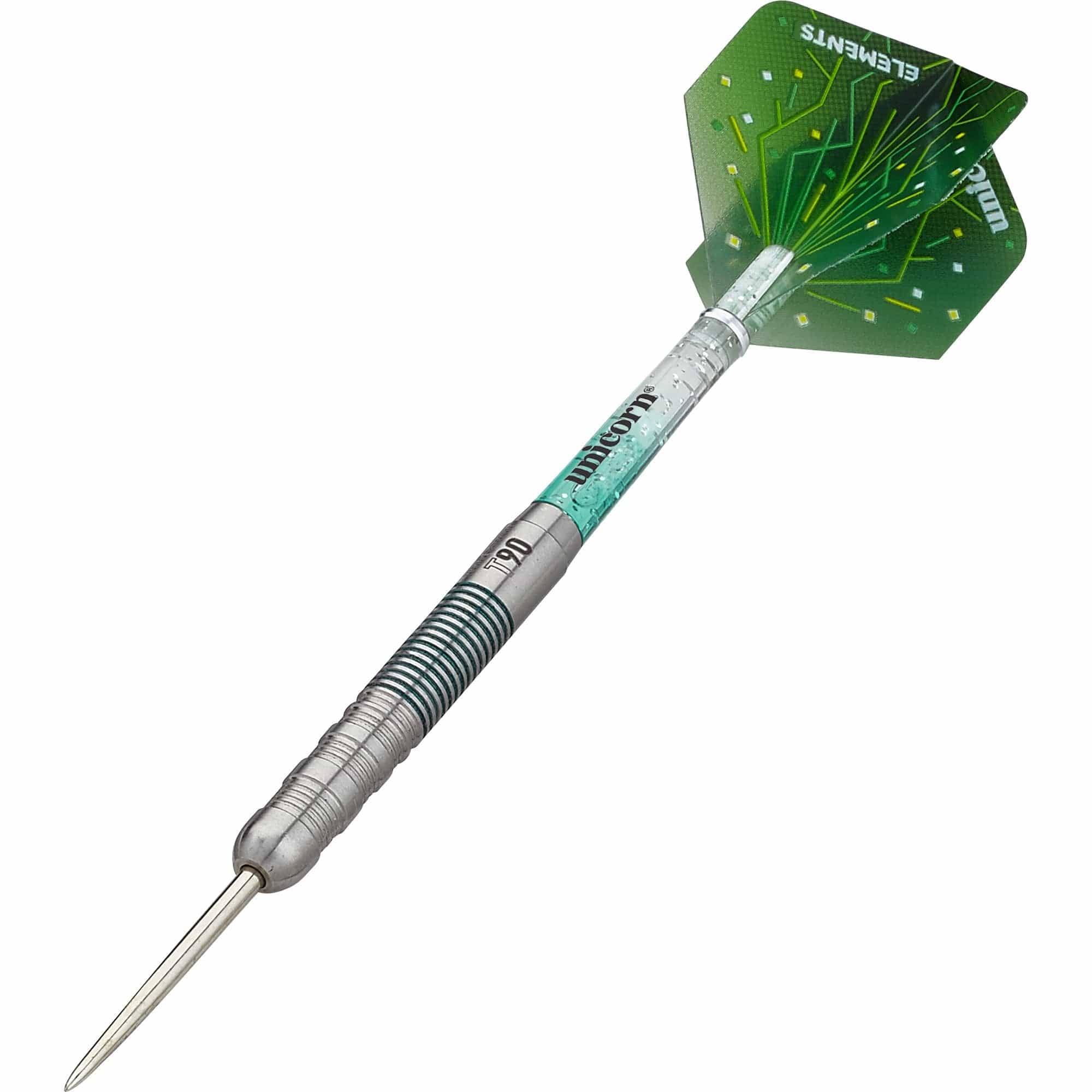 Unicorn T90 Darts - Steel Tip - Core XL - S1 - Green - Image 2