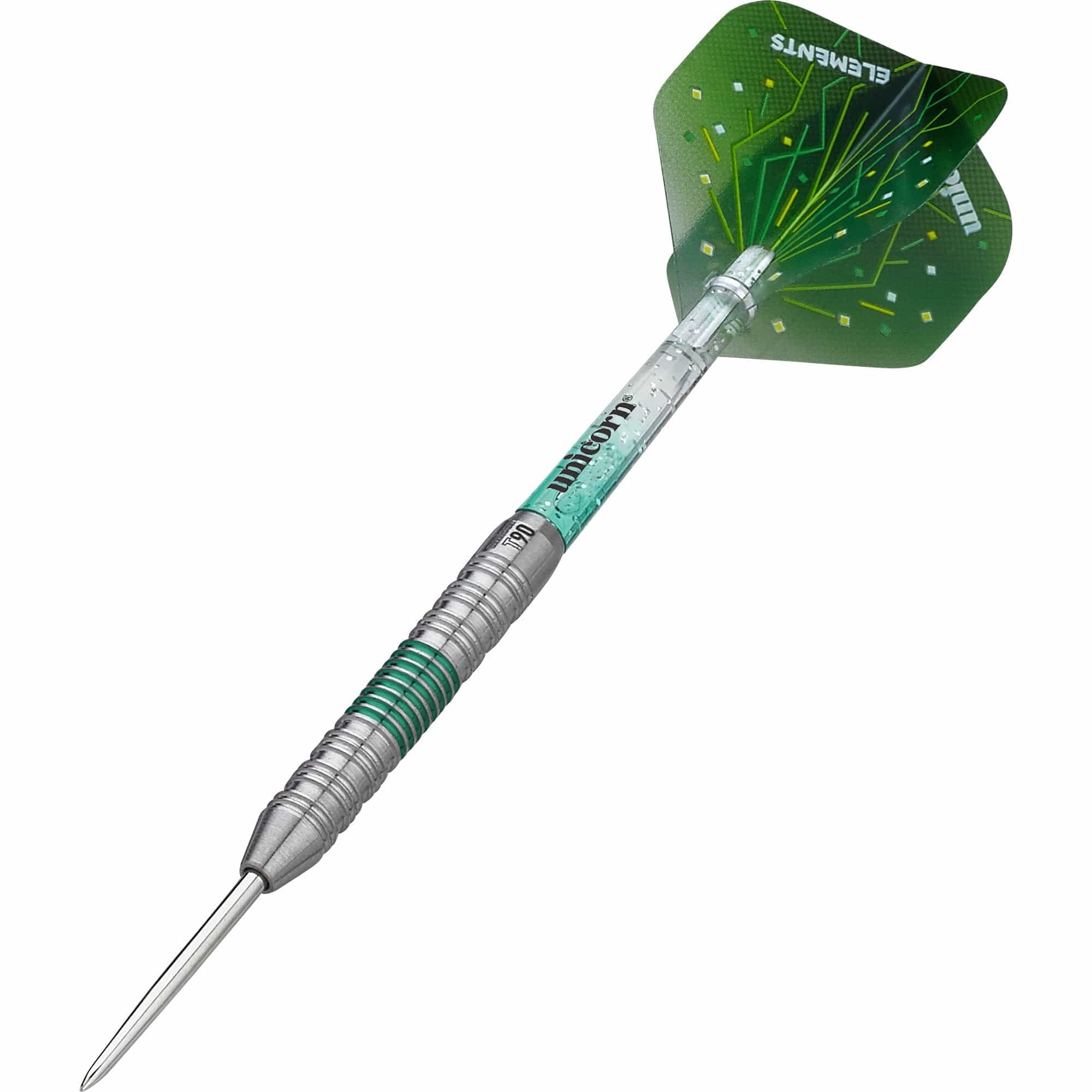 Unicorn T90 Darts - Steel Tip - Core XL - S2 - Green - Image 2