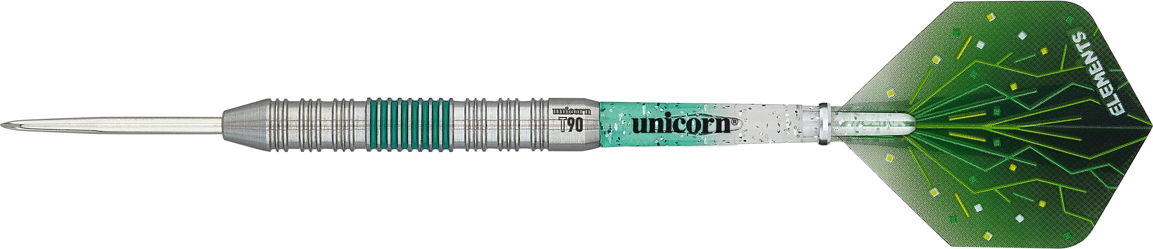 Unicorn T90 Darts - Steel Tip - Core XL - S2 - Green - Image 3