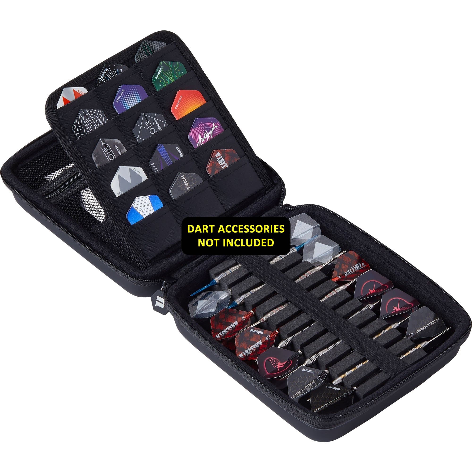 Unicorn Ultra Dart Case - Embossed - Total Protection - Black - Large - Image 6
