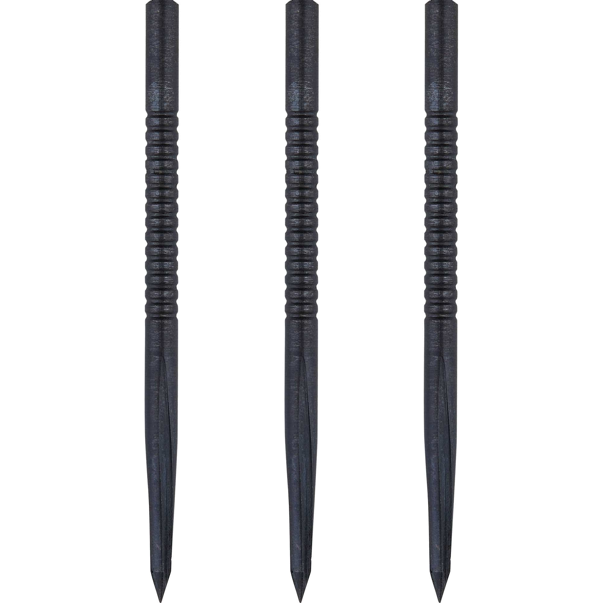 Unicorn Volute Dart Points - Steel Tip - Micro Shark Fin - Black