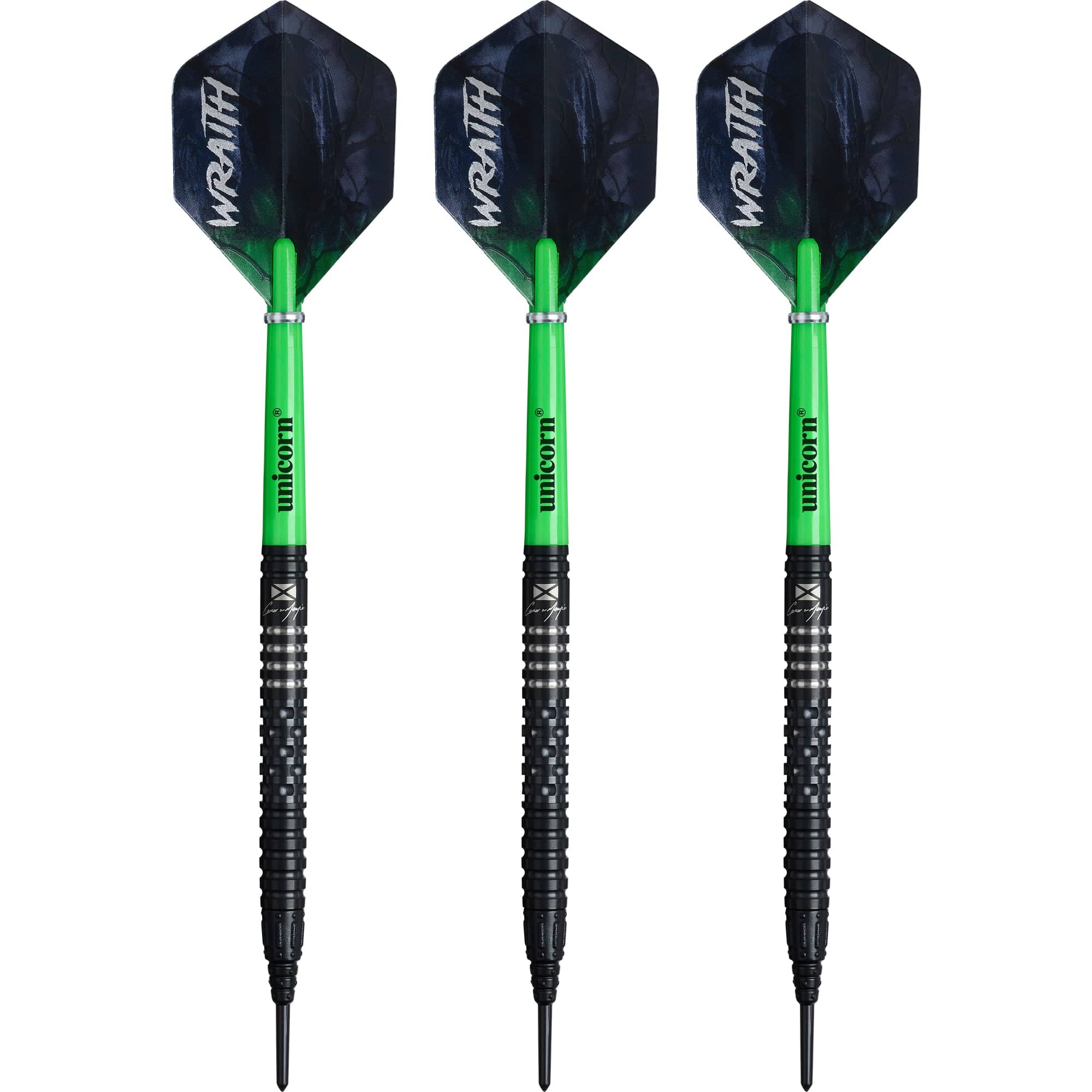 Unicorn Wraith Darts - Soft Tip - 90% Tungsten - Cameron Menzies - Image 2