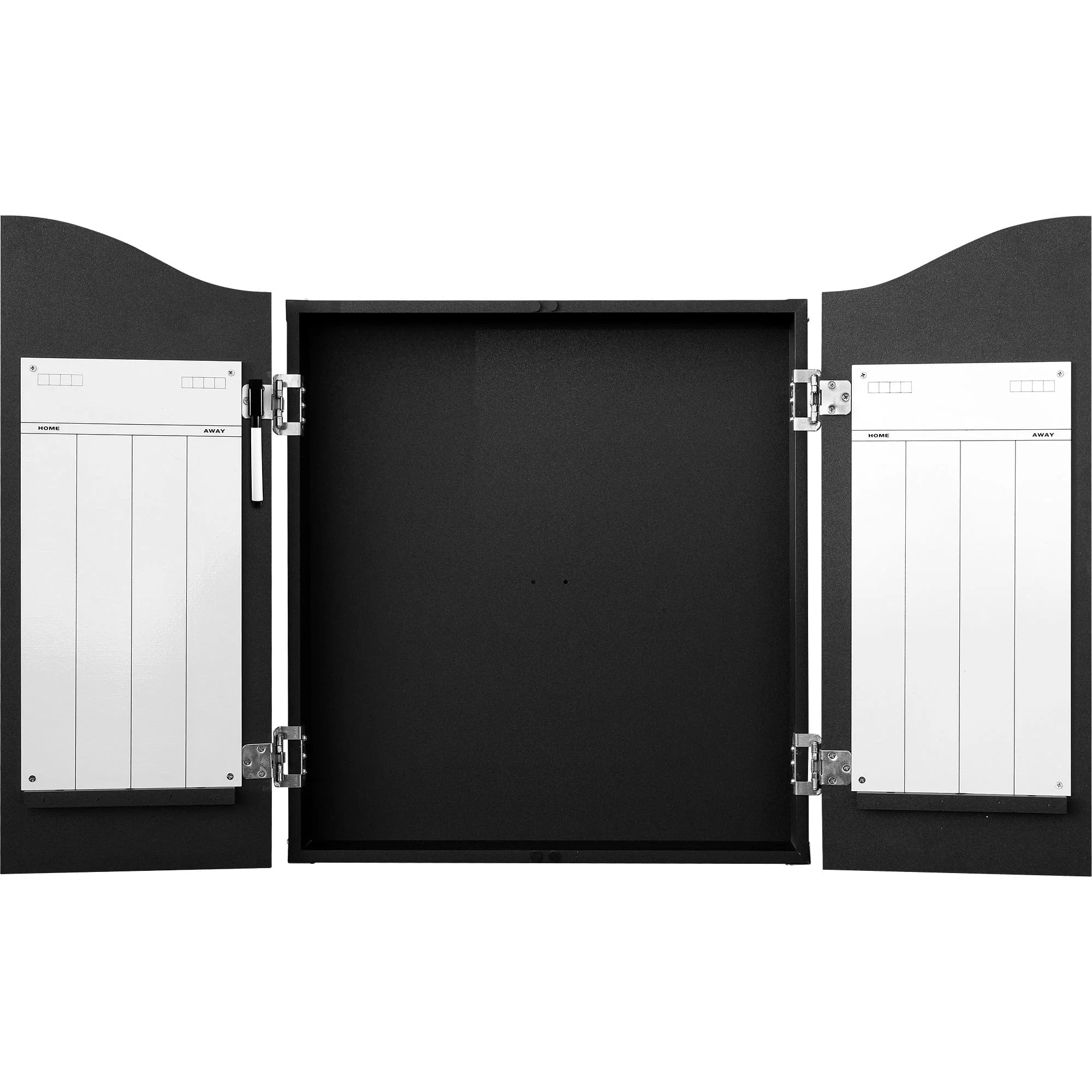 USA Dartboard Cabinet - C1 - Black - Stars and Stripes - Flying Flag - Image 2