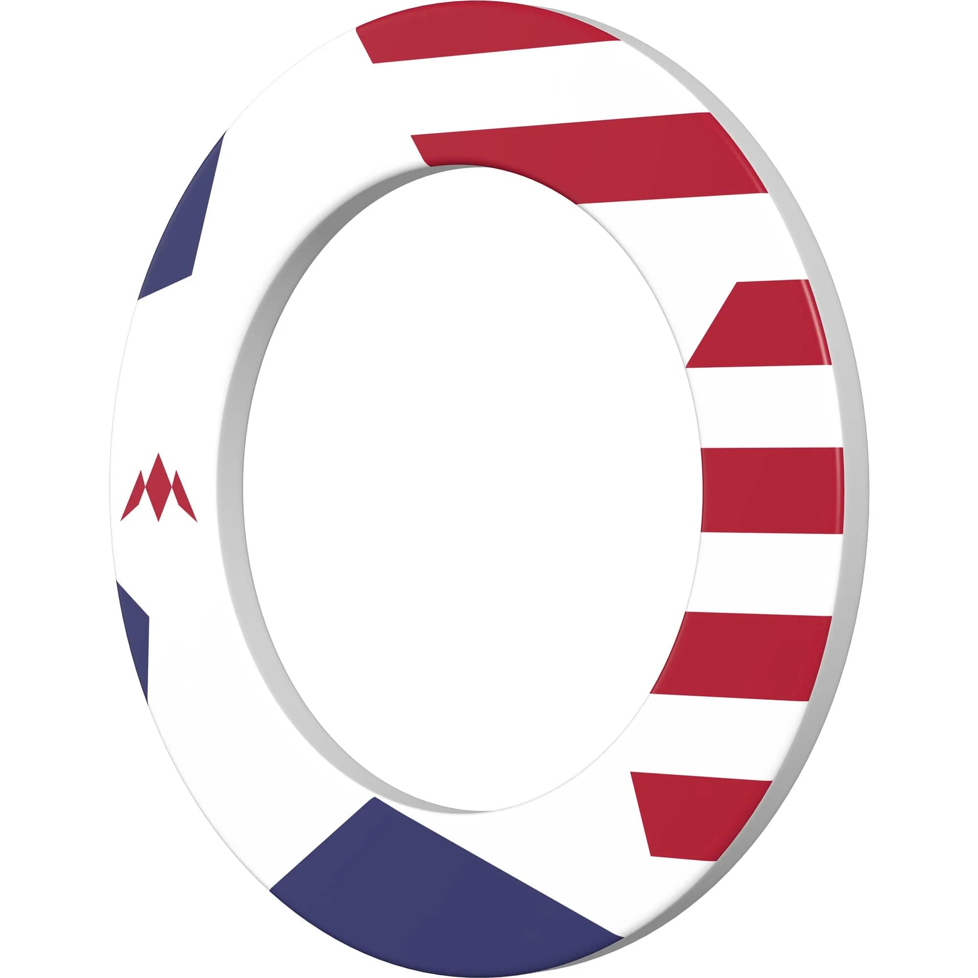 USA Dartboard Surround - S2 - Blue - Stars and Stripes - Star - Image 2