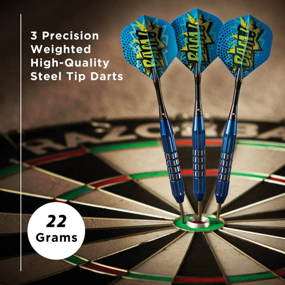 Viper Comix Darts - Steel Tip - Coated Alloy - Cut Grooves - inc Extras - Blue - Image 6