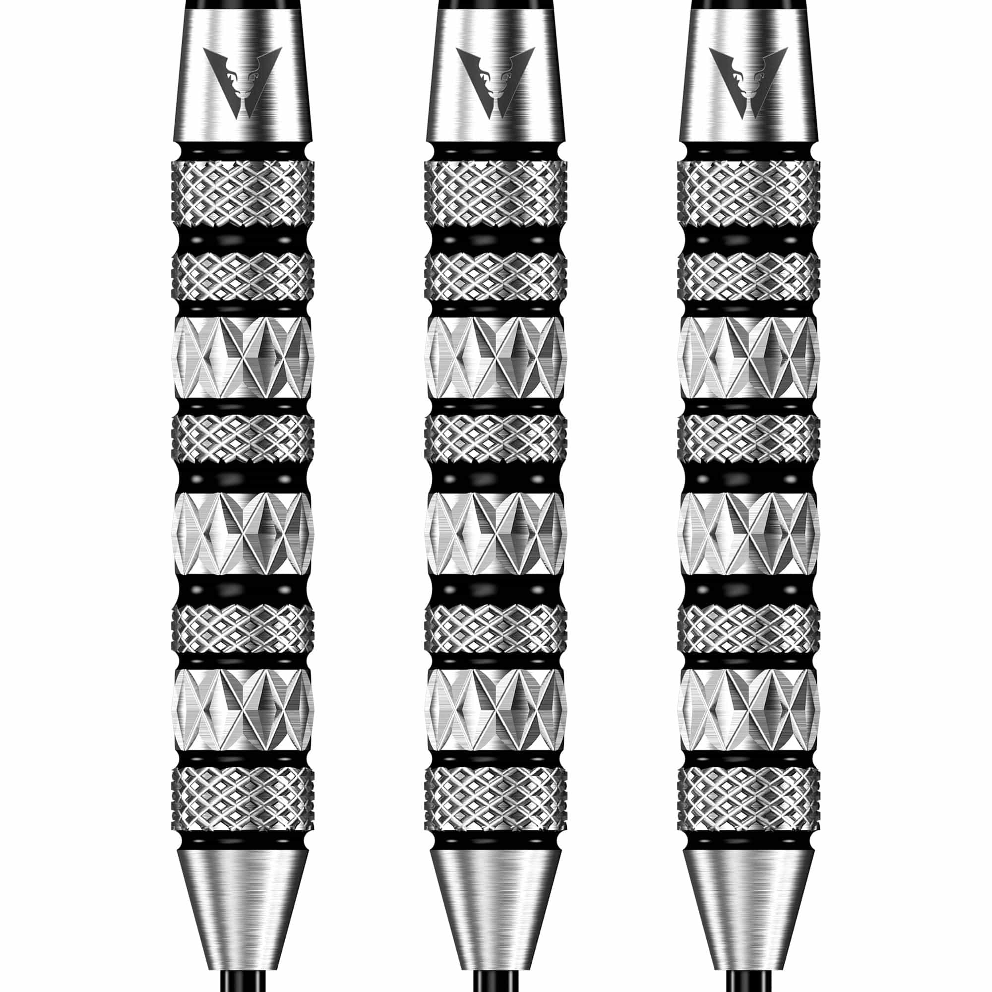Viper Diamond Darts - Steel Tip - 90% - Knurled - S1 - Tri-Grip - Image 4