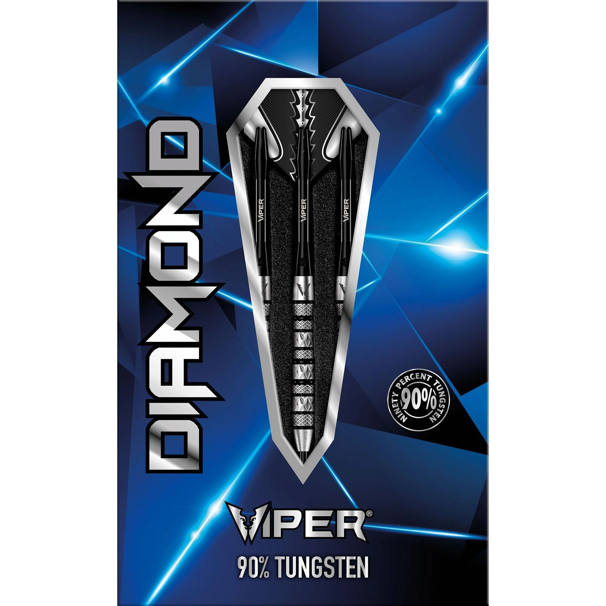 Viper Diamond Darts - Steel Tip - 90% - Knurled - S1 - Tri-Grip - Image 5