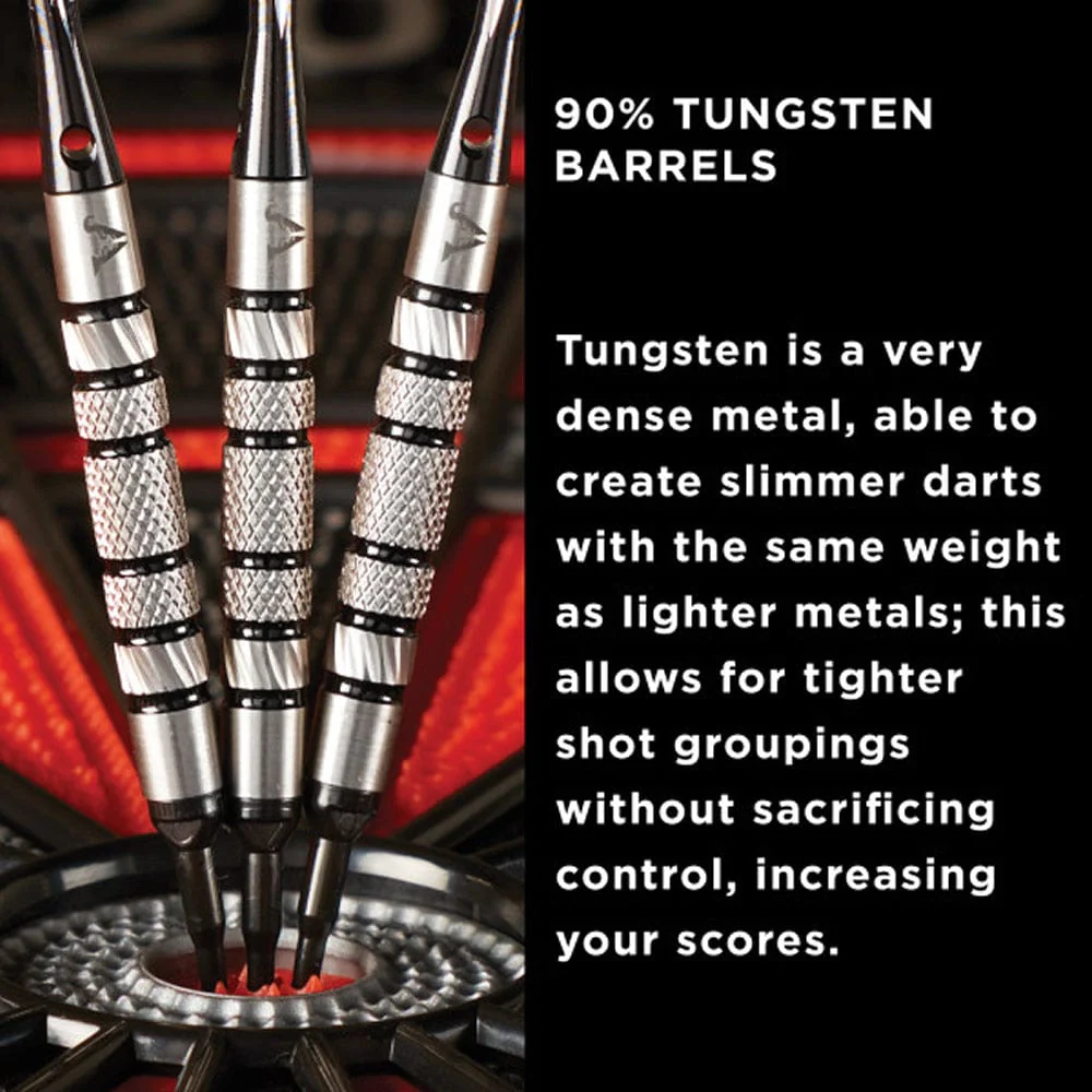 Viper Element Darts - Soft Tip - 90% - inc Extras - E1 - Centre-Knurl - Black Ring - Image 5