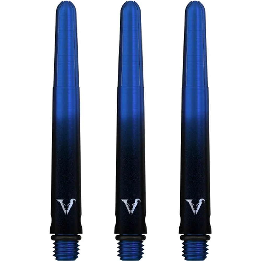 Viper Viperlock Aluminium Dart Shafts - inc O-Rings and Locking Pin - Black & Blue - Image 2