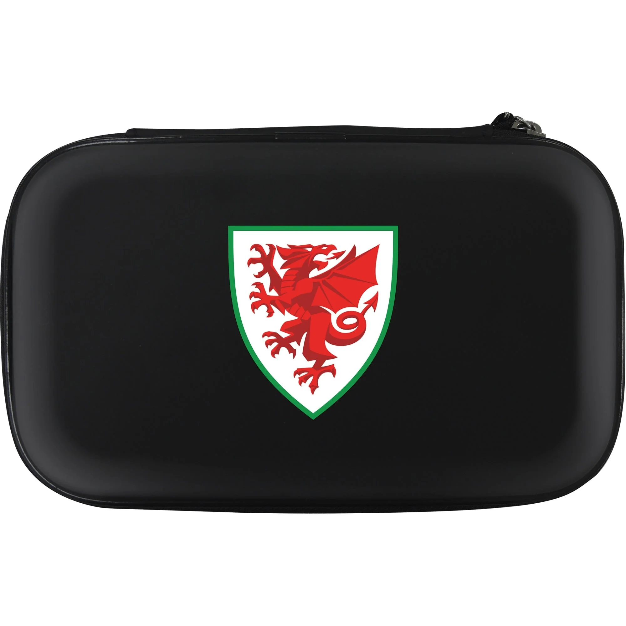 Wales FA - Cymru - Large Darts Case - Black - W1 - Welsh Crest