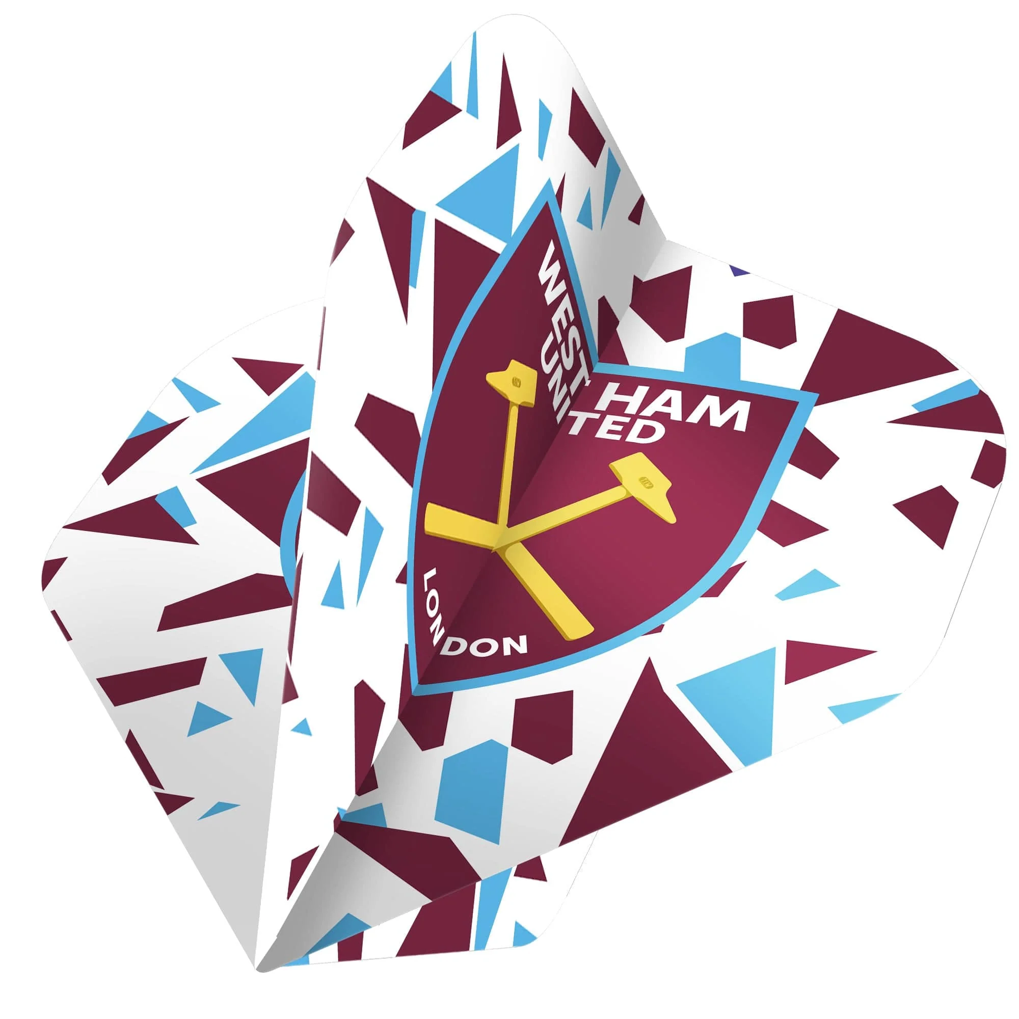 West Ham United FC - Official Licensed - Dart Flights - No2 - Std - F1 - Abstract - Image 2