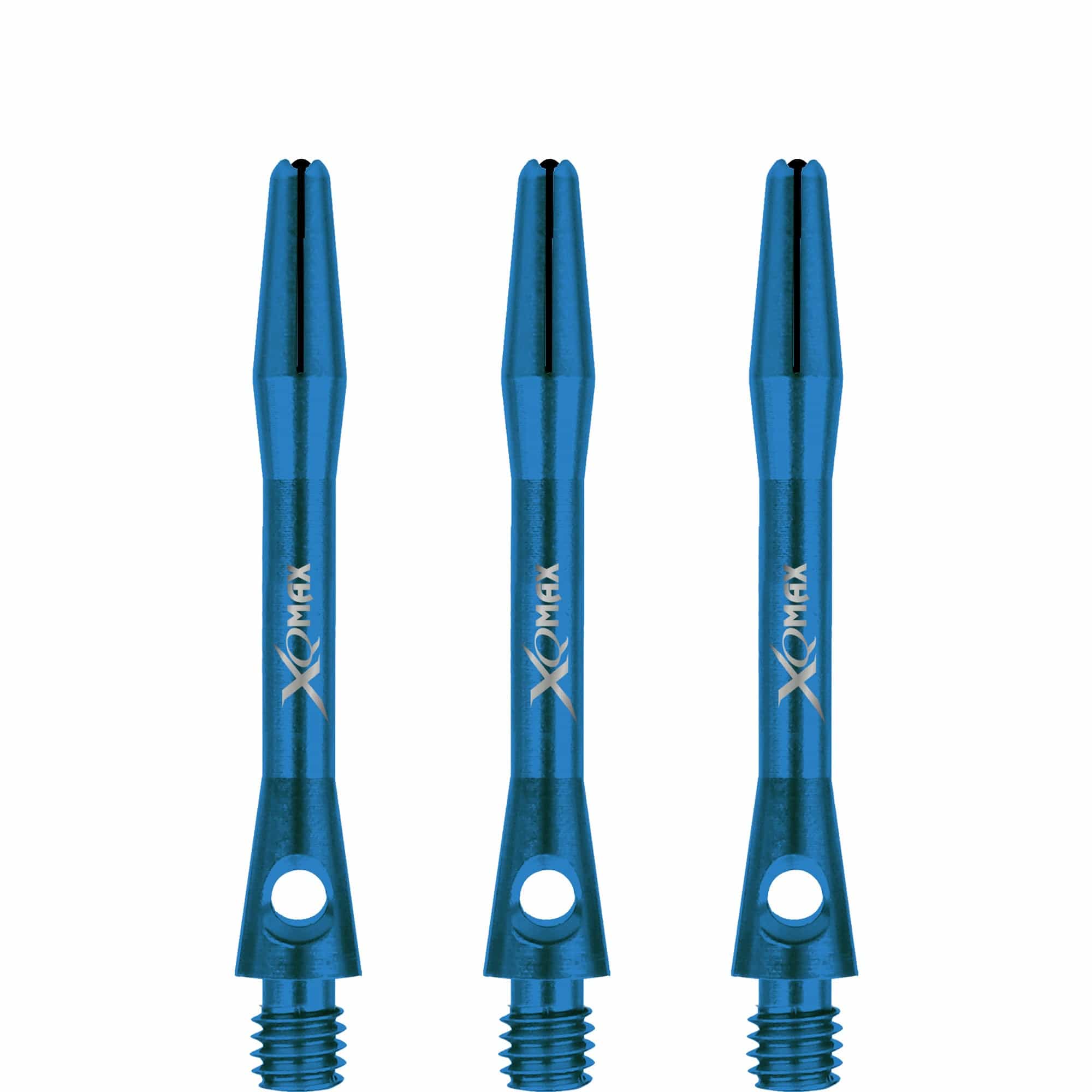 *XQMax Aluminium Dart Shafts - Metal Dart Stems - Blue - Image 4