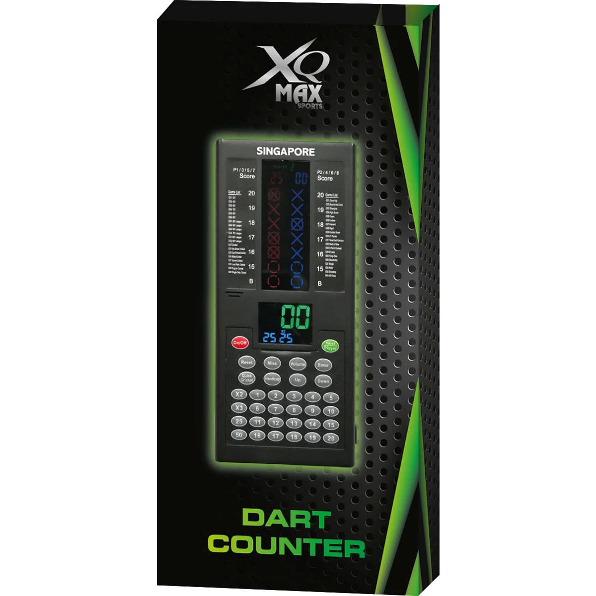 XQMax Electronic Dart Scorer - Darts Counter - Voice Prompts - inc Cricket - 40 Games - Image 3